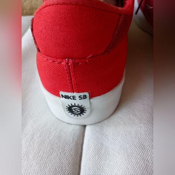 Nike Men's Red Skate Sneakers with White Soles Sb Shane O’Neill_ 11.5 - Picture 8 of 9
